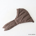 오르치발 다운 패딩 후드 머플러 OR-H0328 DPL 2컬러 BLACK F : 지니별상점