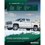 SCITOO 후방 충격 확장기 2-4 후방 리프트 충격 확장기, 1999... Gmc 시에라 2007-2021년, Gmc 유콘 6-Lug 2Wd 4Wd 9R : 스노우볼컴패