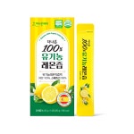 [약국용]더나은비타 더나은 100% 유기농 레몬즙 레몬스틱 14포, 1개 : 베리건강상점