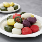 오색 찹쌀 깨 송편 750g 개별포장 자연해동 : 시루조아