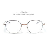 아이씨베를린(ic!berlin) Vin col.Matt Black/Shiny Copper - 분당 피플스안경원 : EYESCAFE