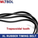 XL Timing Belt 258/260/262/264/266/270/274/276/280/296XL Rubber Timing Pulley Belt 10 Width Closed : 동식이마켓