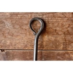 윅스 포지 헤리티지 파이어 포커 34 - 아이언 핏 벽난로 캠프파이어 실내/외 대장장이 손으로 수작업으로 제작, 메인주, 블랙 : 마사벨