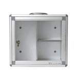 벽걸이 알루미늄 구급함 중형 손잡이 휴대용 가정용 사무실 상비약 약보관함 구급상자 : 루이네행복