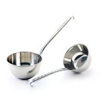 FW 요리국자 스텐볼 눈금 식당 짧은손잡이 중형 2400ml : 포웨이브샵