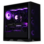 몬스타 PC 인텔 270K Plus RTX 5070 조립 포토샵 영상편집 컴퓨터 더블랙 : 몬스타PC 스토어