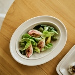 윤도자기 코지 국산 오발볼 타원 샐러드볼 : 윤도자기 연구소