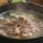 극소수 순살 소 갈비탕 1팩 뼈없는 보양식 맑은 사골 밀키트 간편조리 국밥 우사골 : 극소수