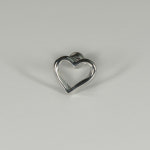 [바교체가능] 솔리드 라인 언발 하트 피어싱 2개 세트 : 누이노아