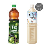 초록매실 제로 1.5L 6개+아침햇살 1.5L 6개 외 1종 : 웅진식품