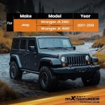 지프 랭글러 JK JKU 2WD 4WD 2007-2018용 맥스피딩로드 3인치 전면 및 후면 레벨링 트 키트, 리어 코일 스프링 스페이서 쇼크 익스텐더... 