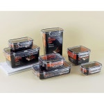 뚜껑이 있는 밀폐 식품 보관 용기(87.9온스) BPA 프리 | 식사 준비 전자레인지, 냉동고 및 식기세척기 안전 누수 방지 주방 냉장고... 