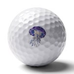 귀여운 젤리피쉬 프린트 남녀 공용 표준 골프공 재사용 소프트 필 골프공 : 하이라잇샵