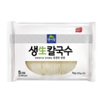 면사랑 생칼국수 1kg(5인분) 칼국수면 수타식 실온 생면 사리 : 원씨푸드