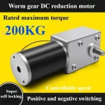 5882-50ZY  웜 DC 감속 모터 대형 토크 저속 조절 12V24V 포지티브 및 네거티브 회전 : 구매유통878