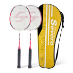 세베로 배드민턴 라켓 매트3.0패밀리 4인세트+셔틀콕2입 온가족 레저 캠핑 놀이 초보 : 스포츠데이
