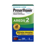 미국직배송 최저가 바슈롬 프리저비전 아레즈2 PreserVision AREDS 2 120정, 1개 : 미국이모부
