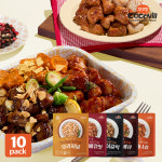 꼬꼬빌 심쿵 닭가슴살 한입 오븐구이 100g 5종 5+5팩 소스 조각 큐브 : 꼬꼬빌