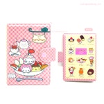 산엑스 그시절 고전친구들 냥냥냥코 킷사텐 6공 씰 바인더 스티커보관 다이어리 : 큐트푸딩샵