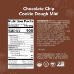 초콜릿 칩 쿠키 도우 20 카운트, 24g 비건, 저설탕, 글루텐 프리, 팔레오, 저탄수화물, 비-GMO, 스테비아 대두 무설탕 알코올 : Elitemode372