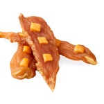 뽀뽀제과 강아지 수제간식 닭고기치즈육포 65g : 도그쿡