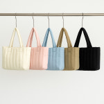 패딩백 퀼딩 구름가방 아이패드 보부상 토트백 : 말랑문방구