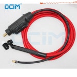 회전 헤드 티그 용접 건 NR17 블랙 또는 컬러 35-70 커넥터 포함 : 햇살임