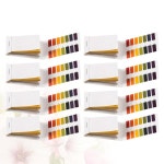 8세트/세트 1-14Ph 정밀  용지 고정확도 산성-염기 반응 시험지 (반초 단위 8세트 측정 용액 Ph : 드보키