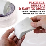 자동차 클레이 바 오토 디테일링 2팩 100g, 중형 소재, 자동차, RV, 보트 및 버스 청소용 매직 (화이트) Grey - Clay Bar : 지니s픽