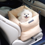 강아지 차안전벨트 차시트 자동차 방석 차량시트 이동용 가방 애견 카시트 : 올데이올