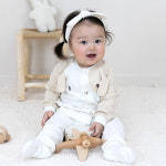 메르베 가을 겨울 아기내복 신생아 긴팔 내의 백일 돌 사계절 유아 아기실내복 70 80 90 100 : 메르베