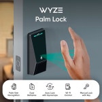 Wyze 팜 락, 팜 정맥 인식 기능이 있는 스마트 도어 락, 현관문용... 자동 잠금, 듀얼 배터리, Wi-Fi, Alexa & Google, BH : 봉봉스페셜올인