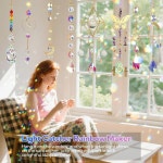 800 PCS DIY 선캐처 장식 호환 키트 크리스털 선캐처용 : 줄라이플레이스