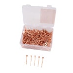 자우아르타 250Pcs 말굽 못, 구리 도금 방청 승마 장비 반려동물 용품(47.5mm E4) 45mm E3 : 트렌디버디