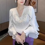 공연의상 댄스복 사교 라틴 라인 아랑고고 볼륨댄스 1. 2523흰색 L (115근 이하) : MJ말켓