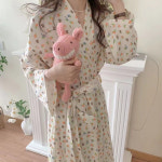 빅사이즈 여름 얇은 랩 샤워가운 로브 원피스 : 더마켓랩