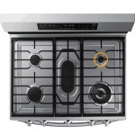 삼성 가스레인지 부품 1.7용 올스타 DG62-00111A 표면 소형 버너 캡 교체품 NX58H5600SS/AA NX60T8311SS/AA DG62-0071A 레인지 1개... 