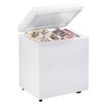 Erivess 2.0 Cu.Ft 가슴 냉동고 - 탈착식 바구니, 에너지 효율적이고 조용한 상단 도어 디자인, 미니 조절 가능한 7 온도 조절기, 가정... 