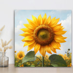 금전운 해바라기 액자 그림 소형 거실 인테리어 집들이 개업 선물 300x300mm, 2번 해바라기액자 : 네이처 갤러리