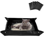 고양이용 휴대용 여행용 쓰레기통 5개, 접이식 및 포장 가능한 고양이 캐리어, 자동차 쓰레기통, 비행기, 밴, 캠핑 호텔용 방수 기능 포함 : 모구 샵