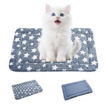 매트, 부드러운 개집 패드, 반려견과 고양이를 위한 내구성 있는 편안함 가정용 및 네이비블루앤스타, 18 14 1 5 Gray XS(18 14 1.5 : 도어투어스