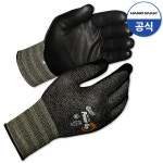 핸드맥스 파워그립 스페셜 블랙 멜란지 NO704 NBR 폼코팅 작업 장갑 S(소형), 1켤레 : 베스트백화점