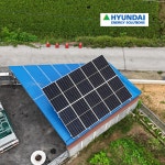 충북 음성군 삼성면 주차장형 판넬위 가정용태양광 5KW 설치 : 에이스솔라에너지