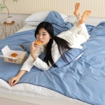 멜루나 모달이불 먼지없는 고밀도 순면이불 100수 사계절 소백 SS : 멜루나