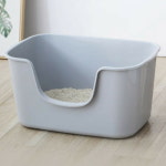 대형 고양이화장실 초대형 사막화방지화장실 높이33cm 고양이배변통 : 누렁이 스토어