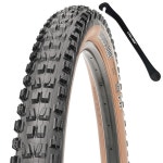 맥스시스 미니언 DHF 산악 자전거 타이어 - 탄 사이드월 27.5인치 및 29인치 사이클 크루 레버 번들 27.5x2.30 - 3CT EXO : 빅픽처랜드