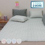 [슬립룸] 체크인 뱀부 시어서커 논슬립 여름 침대패드 SS : 래안어스