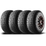 모든 지형의 마스터트랙 배드랜드 4종 세트 LT275/70R18 10 플라이 E 125S SUV 경트럭 타이어 + 도로 위험 보증 포함 - 275/70/18(타이어... 