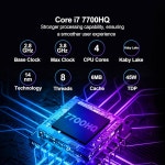 메카저 27인치 올인원 데스크톱 PC, 커브드 FHD 디스플레이, 컴퓨터 16GB DDR3 512GB ROM SSD 코어 i7 7700HQ, HDMI 블루투스 5.0 듀얼... 