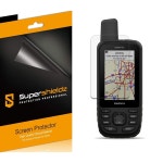Garmin GPSMAP 67i 66i 66s 66th 화면 보호기, 고화질 클리어 실드(PET)용 슈퍼쉴즈(6팩) 설계 : 한플러스
